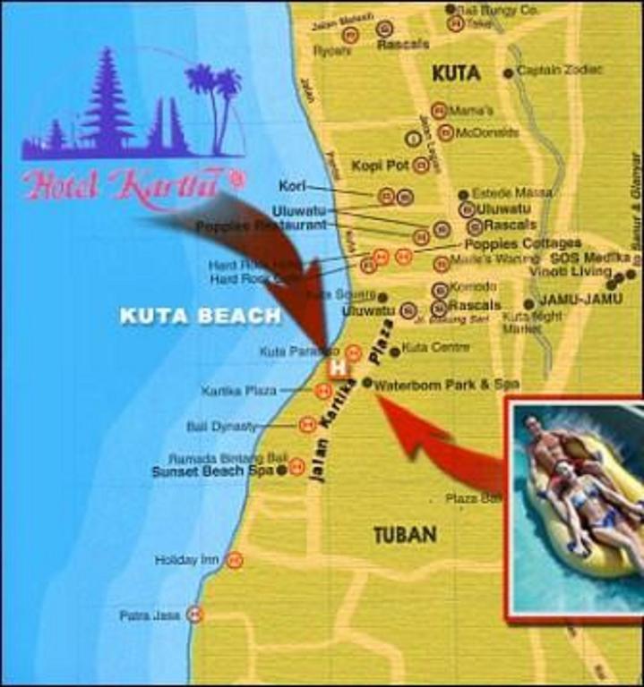 Hotel Karthi Kuta Kuta Lombok Eksteriør bilde